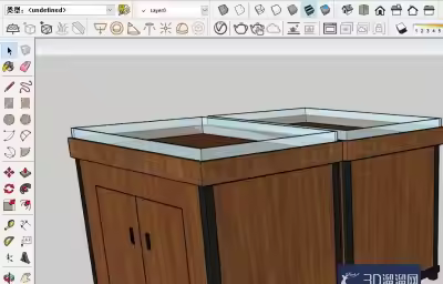 Sketchup软件如何制作三视图场景？