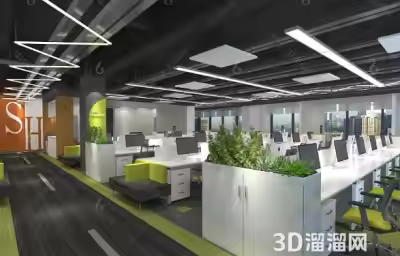 办公室装修设计的色彩与空间搭配