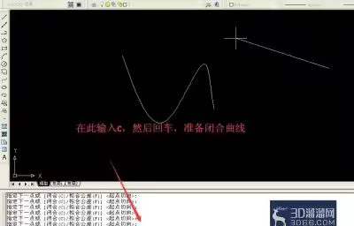 AutoCAD中样条曲线的绘制？