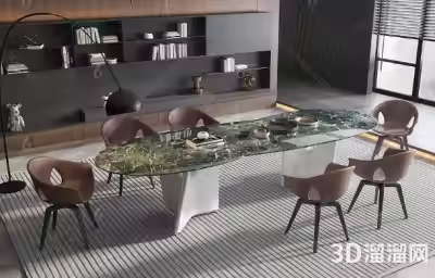 如何为室内的家具设计材质贴图？
