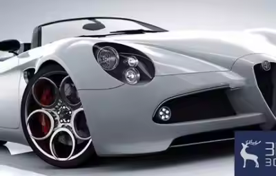 如何用3DMAX給敞篷跑車建模？