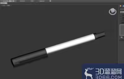 3dmax做寫字圓珠筆模型的建模教程