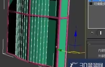 3DMAX弧形窗户建模方法