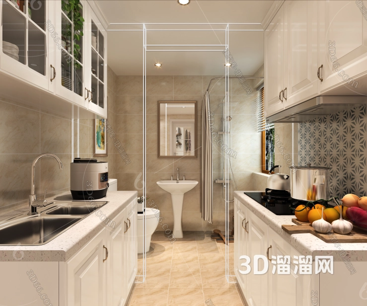 怎么选择厨房卫生间灯具？