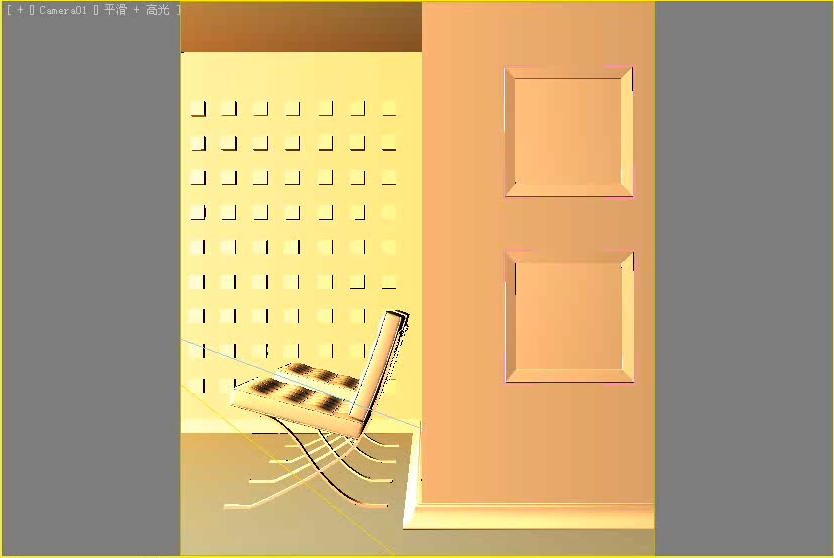 vray制作线框贴图效果方法
