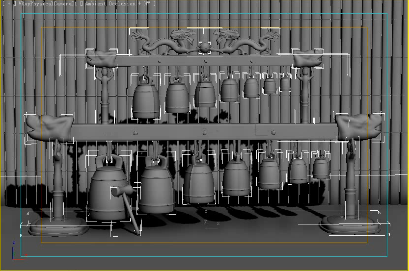 vray混合材质制作铜锈效果方法 vray混合材质制作铜锈效果方法