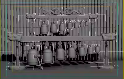 vray混合材质制作铜锈效果方法