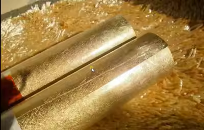 利用Vray调节金箔材质参数