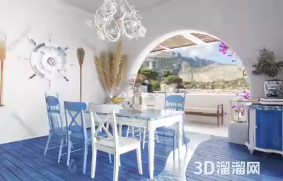 希腊地中海风格4大设计元素
