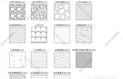 如何使用CAD填充工程图纸墙体？