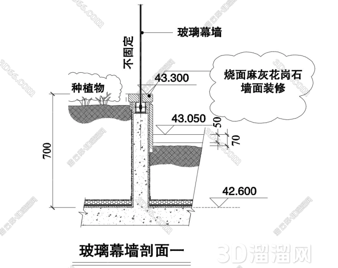 如何在CAD中填充幕墙图纸？