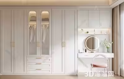 卧室衣柜设计效果图