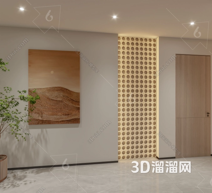 走廊背景墙的风格