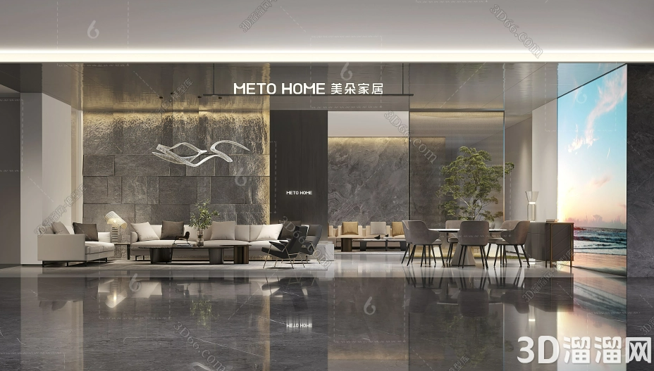 创意空间融合,探索3D家具展厅设计效果图的魅力 创意空间融合,探索3D家具展厅设计效果图的魅力