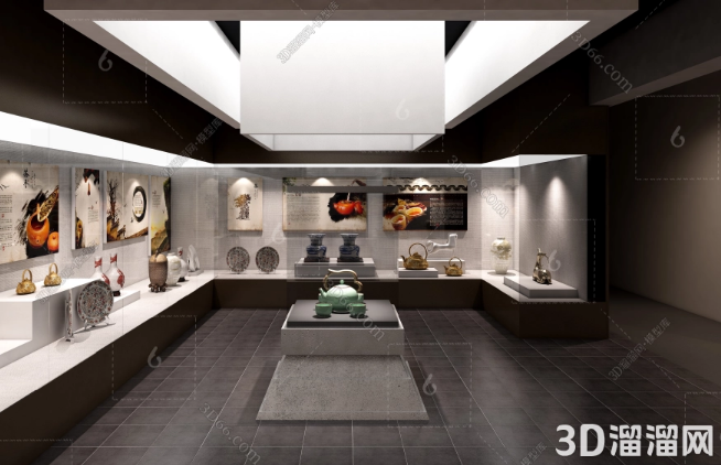 如何设计交互与沉浸式体验的3D陶瓷展厅效果图? 如何设计交互与沉浸式体验的3D陶瓷展厅效果图?