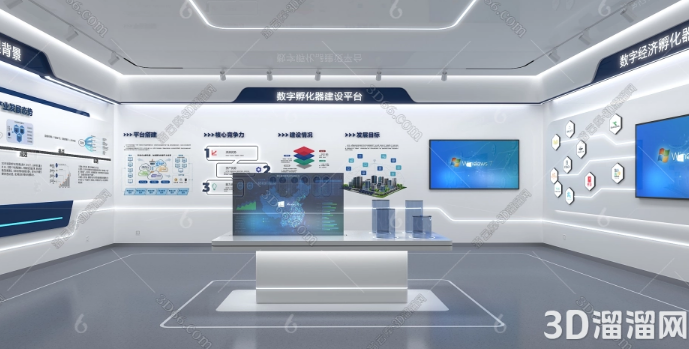 如何打造令人惊艳的3D现代展厅空间？