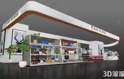 如何打造时尚与艺术完美结合的3D高跟鞋展厅设计？