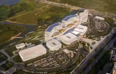 ​南太湖上的生命之舟：湖州市中心医院设计案例