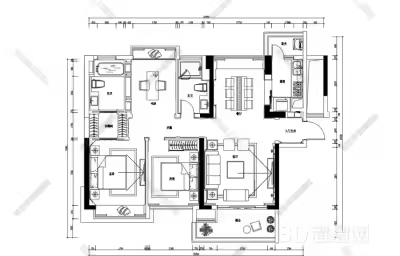 室内设计要点室内设计平面图欣赏