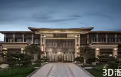 重塑对简雅禅居的理解：建发鼎华 · 北大珑廷售楼中心设计案例