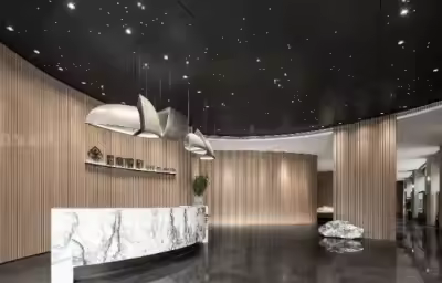 云上创意空间，融合地域文化之美：重庆招商云邸销售中心设计案例