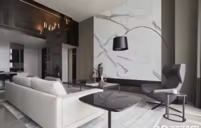 GFD广飞设计|简约纯粹的设计格调：星耀中心大平层住宅设计案例