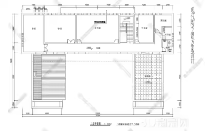陶艺馆建筑图纸设计