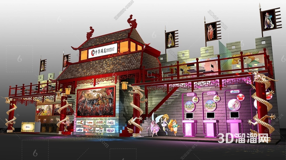 漫展会展中心施工图纸设计 漫展会展中心施工图纸设计