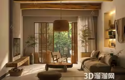 中式田园风格搭配