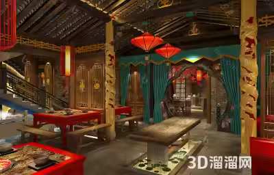 如何装修中式风格火锅餐厅