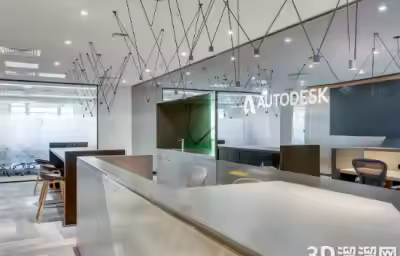 “漫步伦敦”演绎现代英伦格调的办公室：Autodesk办事处设计案例