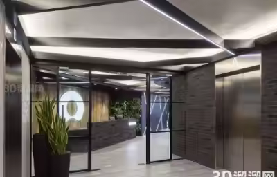 工业风办公室，感受纯粹的自然光线：ServiceNow办事处设计案例