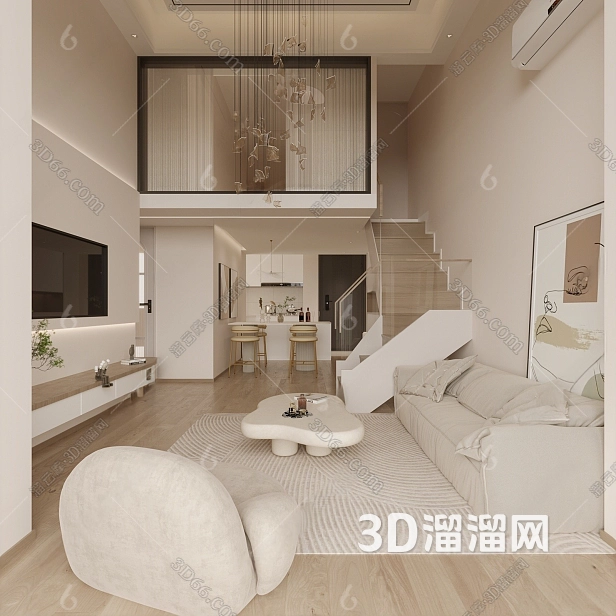 复式房要怎么装修?-3d溜溜网