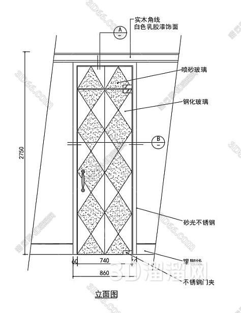 钢化玻璃节点大样设计要点 钢化玻璃节点大样设计要点