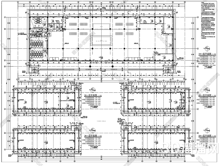 怎样看懂土建施工图?-3d溜溜网