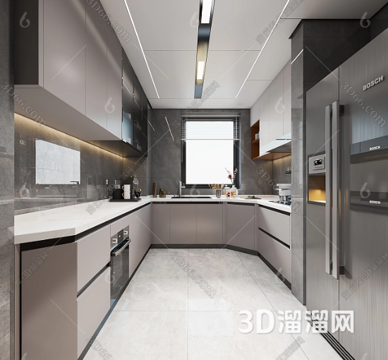 厨房怎么设计平板灯具？