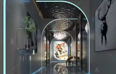 走道宽怎么设计灯具？