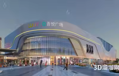商场大玻璃门怎么设计门头？