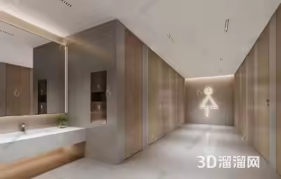 商场二楼卫生间怎么设计？