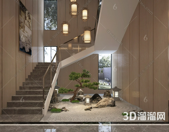三折楼梯怎么设计灯具? 三折楼梯怎么设计灯具?