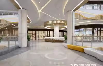 商场店铺过道门怎么设计？
