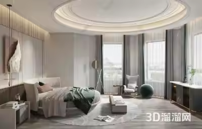圆形卧室怎么设计？