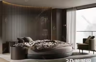 圆形壁龛卧室怎么设计？