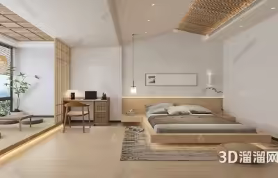 长形套间卧室怎么设计？