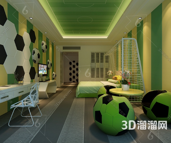 足球主题的卧室怎么设计? 足球主题的卧室怎么设计?