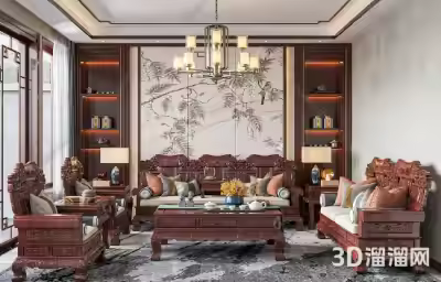红酸枝沙发怎么设计？