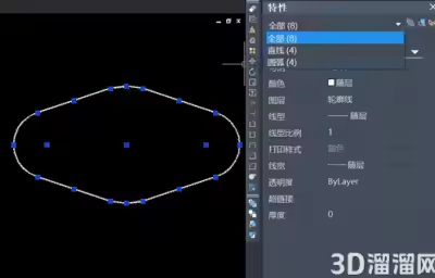 CAD怎么将线段图形转换为多段线？