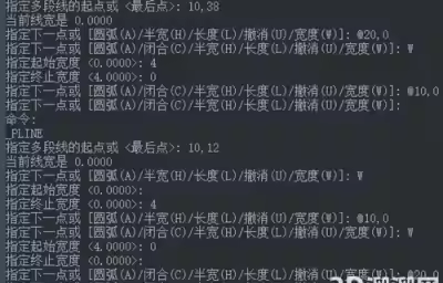 CAD画图形学多段线