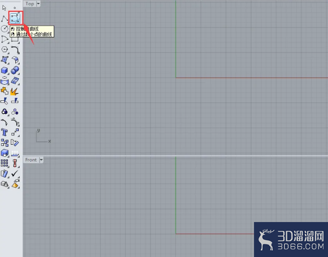 rhino犀牛用曲线圆角工具如何把曲线对准到直线上? rhino犀牛用曲线圆角工具如何把曲线对准到直线上?