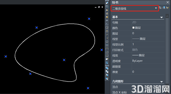 CAD将多段线转换为样条曲线的方法 CAD将多段线转换为样条曲线的方法
